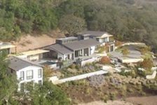 Modern Ranch aerial view