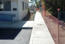 City of Calistoga Improvements Finished Walkway