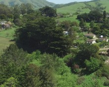 Aerial Photo of Hillside Taken with Company Drone