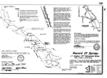 Sonoma-Napa County Retracement Map
