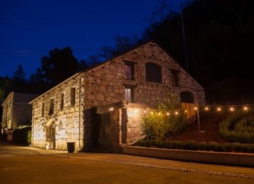 Buena Vista Winery Warm Lighting at Night