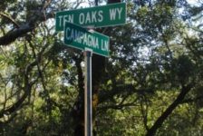 Sonoma Golf Club Street Sign