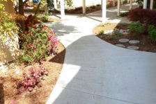 Spring Lake Village Senior Housing Central Pathway