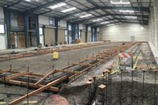 Seismic Brewery in Santa Rosa in construction