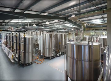 Inside Seismic Brewing Company's Facilities