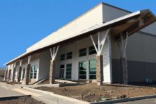 Victory Station Entrance before Landscaping