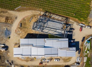 Overhead Image of Aperture Cellars