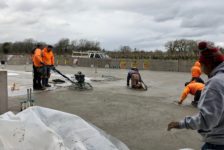 Aperture Cellars Floor Work