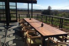 MacRostie Tasting Room Outdoor Dining Table