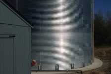 MacRostie Steel Water Storage Tank