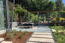 Private Healdsburg Residence Outdoor Dining Area