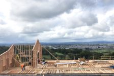 Paradise Ridge Building Under Construction - Overlooking the Valley