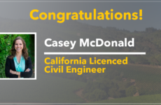 Casey McDonald, Professional Engineer