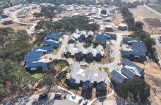 Aerial photo of Lytton Housing